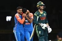 India leads T20 series 2-1 after Australia crashes against spin
