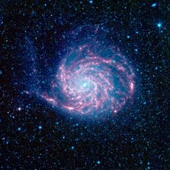Spitzer's M101