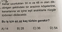 Bu iş için en az kaç türbin gerekir?