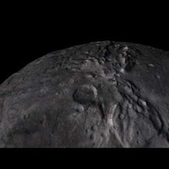 New Horizons'tan Charon Üzerinde Uçuş