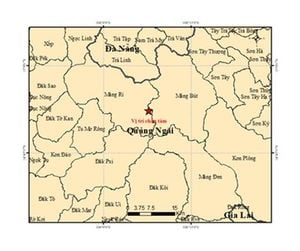 Quang Ngai Rocked By Series Of Earthquakes In October