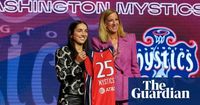 Australia’s Georgia Amoore joins Washington as No 6 pick in WNBA draft