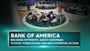 European Stocks Climb With Promising Economic Outlook For 2025