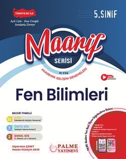 5.Sınıf Maarif Serisi Fen Bilimleri Haftalık Deneme (41 Föy)