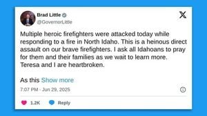 Two Firefighters Killed In Idaho Wildfire Ambush