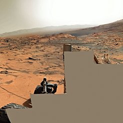 Curiosity'den 360 Derecelik Mars Panoraması