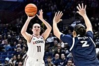 Allie Ziebell ties program record to lead shorthanded UConn women’s basketball in rout of Xavier