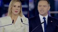 Jak wypadła Marta Nawrocka na konwencji męża? Ekspertka zabrała głos