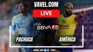 Pachuca Battles Club America In Liga MX Quarterfinals