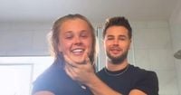 Chris Huges makes JoJo Siwa cry in insight into relationship that's 'too cute'