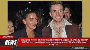 Danny Jones And Maura Higgins Spark Controversy With BRIT Awards Kiss