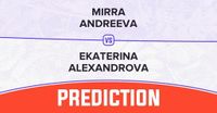Mirra Andreeva vs Ekaterina Alexandrova Prediction - WTA Porsche Tennis Grand Prix (Stuttgart Open) 2025