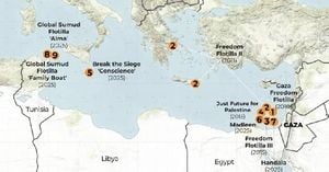 Drone Attacks Target Gaza Flotilla In Tunisian Waters