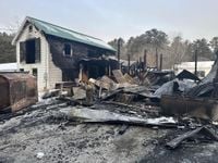 Fire destroys building at Maine Wildlife Park