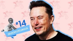 Elon Musk Welcomes Fourth Child, Seldon Lycurgus, With Shivon Zilis