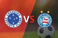 Finaliza la primera parte con ventaja para Cruzeiro sobre Bahia