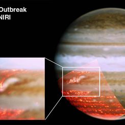 Dark Belt Reappearing on Jupiter