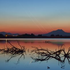  Four Planet Sunset 