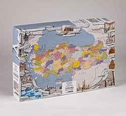 Türkiye Siyasi Puzzle 1000 Parça