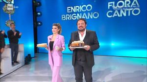 Enrico Brignano And Flora Canto: A Love Story