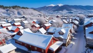 Record Snowfall Buries Northern Japan Under 1.2 Meters