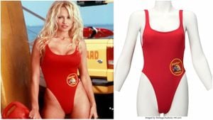 Pamela Anderson's Baywatch Swimsuit Makes Museum Debut