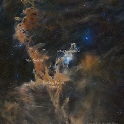 Chamaeleon Dark Nebulas