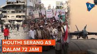 Houthi 4 Kali Serang Amerika Serikat Dalam 72 Jam