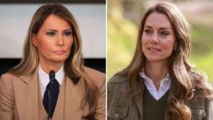 Princess Kate And Melania Trump Unite At Windsor