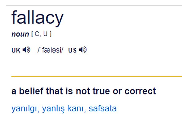 Fallacy