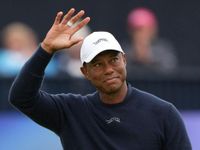Golf-Woods makes it official, announces relationship with Vanessa Trump