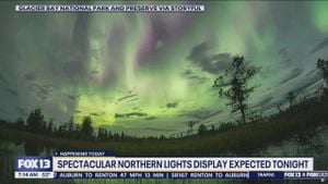 Aurora Borealis Dazzles Sky Enthusiasts And Astronauts