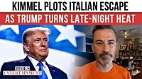 Jimmy Kimmel Plans Italian Escape After Trump Says He’ll Be ‘Canceled Next’