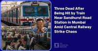 Three Dead After Being Hit by Train Near Sandhurst Road Station in Mumbai Amid Central Railway Strike Chaos - The Logical Indian