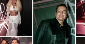 Sônia Abrão Celebrates Leo Dias' 50th Birthday Before Recording Show
