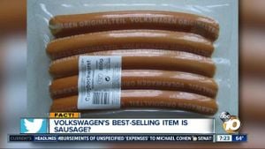 Volkswagen Hits Record High Sales With Currywurst