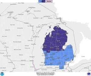 Freeze Warning Issued As Temperatures Plunge In Michigan