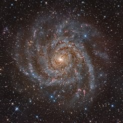 IC 342: Zürafamsı Takımyıldızındaki Gizli Gökada