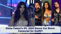 Fans Irked As Disha Patani’s Dance Performance Gets Cut Short at IPL 2025 Opening Ceremony; Censored for Revealing Dress?