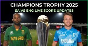 South Africa Battles England At ICC Champions Trophy 2025