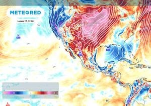 Mexico Braces For Cold Front Number 36 Bringing Strong Winds And Heavy Rain