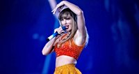 Taylor Swift reveals ‘Life of a Showgirl’ album cover, track list and release date on Travis Kelce’s 'New Heights' podcast