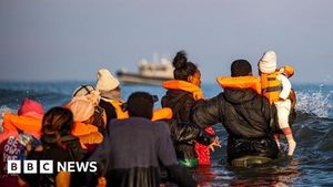 Record Channel Crossing As 125 Migrants Brave Perilous Journey