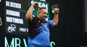 Wattimena Dominates Bellmont At 2025 Darts Championship