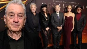 Robert De Niro Shines At Alto Knights Premiere With Dogs