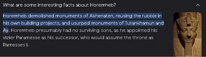 Horemheb Akhenaton İlişkisi