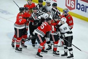 Kings Face Blackhawks In Crucial Playoff Push