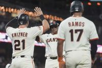 Rafael Devers hits two of San Francisco's four home runs, Giants power past Cubs 12-3