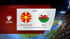 Exciting World Cup Qualifier Set Between North Macedonia And Wales