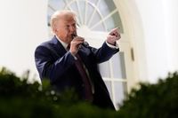 Trump hosts White House dinner for GOP lawmakers at paved space he dubbed ‘Rose Garden Club’